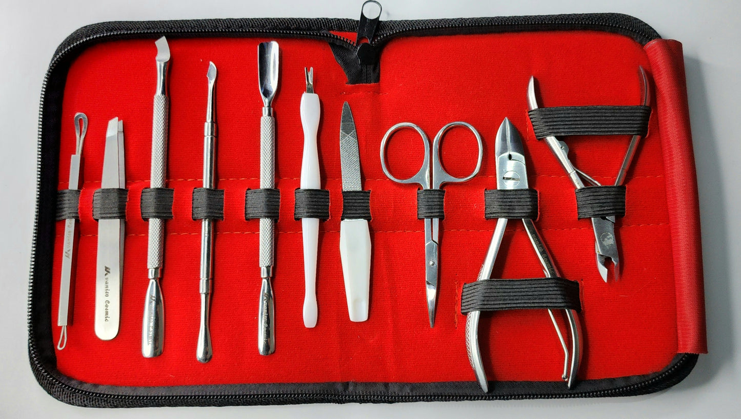 10-Piece Professional Manicure & Pedicure Kit